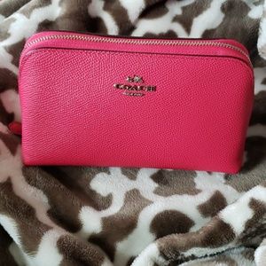Coach cosmetics makeup bag